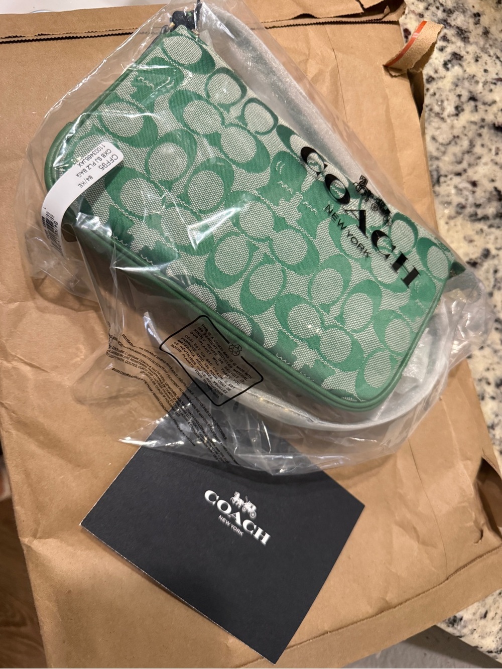 Limited Edition COACH x Brain Dead Signature Jacquard Plaza 22